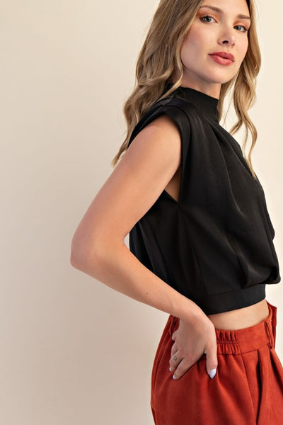 Eclipse Pleated Top