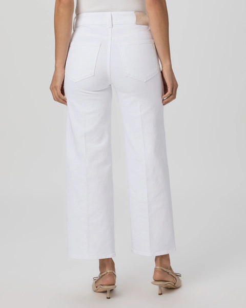 Sasha ankle Wide Leg - Crisp White