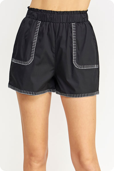 Contrast Shorts