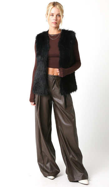 Vivian Faux Fur Vest