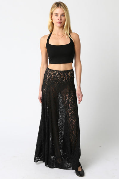 Viola Lace Maxi skirt