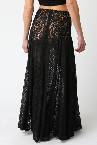 Viola Lace Maxi skirt