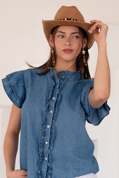 Reese Denim Top