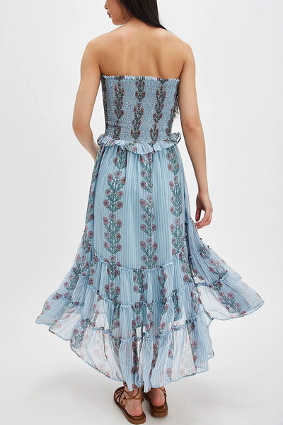 Bella Ruffle Hem Dress