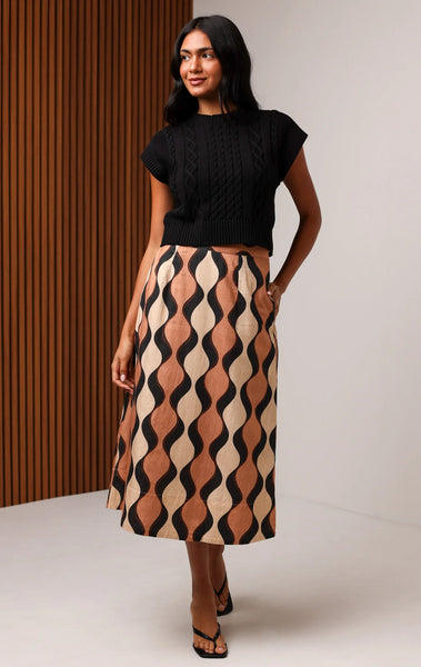 MEREDITH MIDI SKIRT