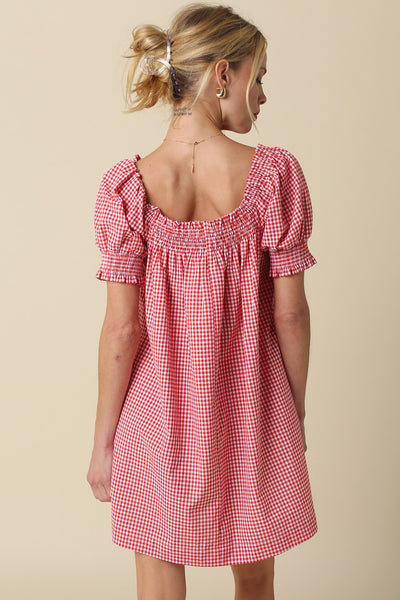 Elaine Gingham Dress