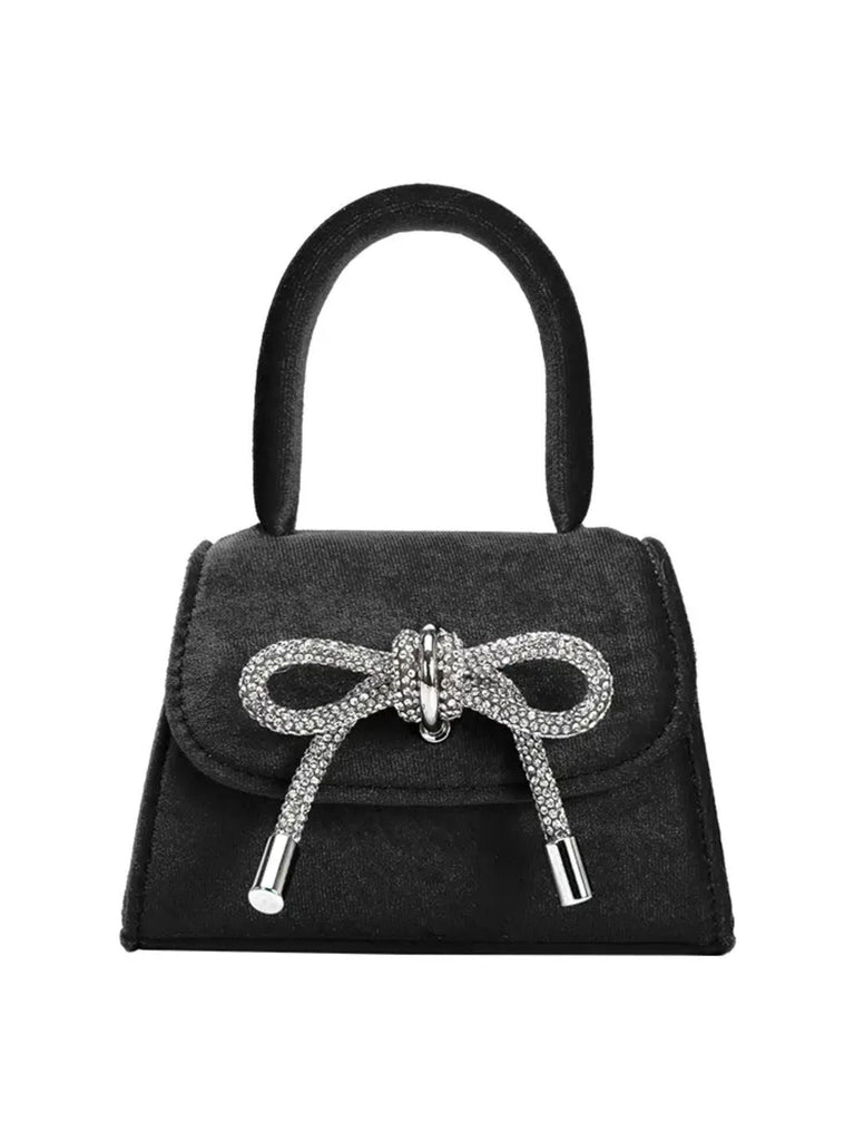 Velvet Bow Bag