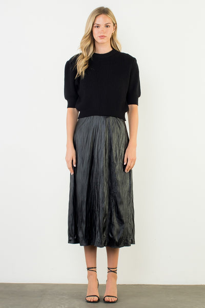 Sammy Short Sleeve Knit Top