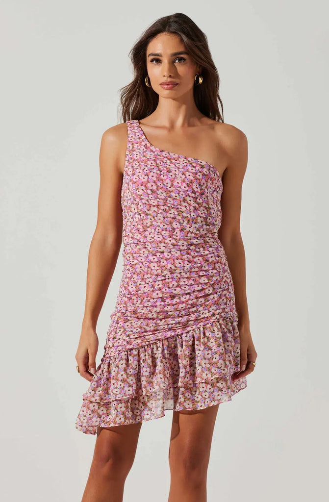 Darline Dress - Pink Floral