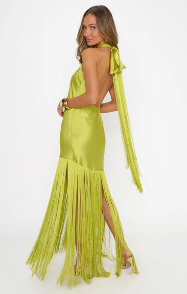 Jasmine Fringe Maxi Dress