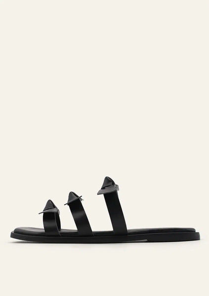 Recife Bow Slide - Black