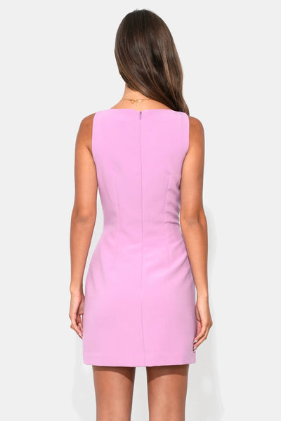 Kayla Flap Pocket Mini Dress