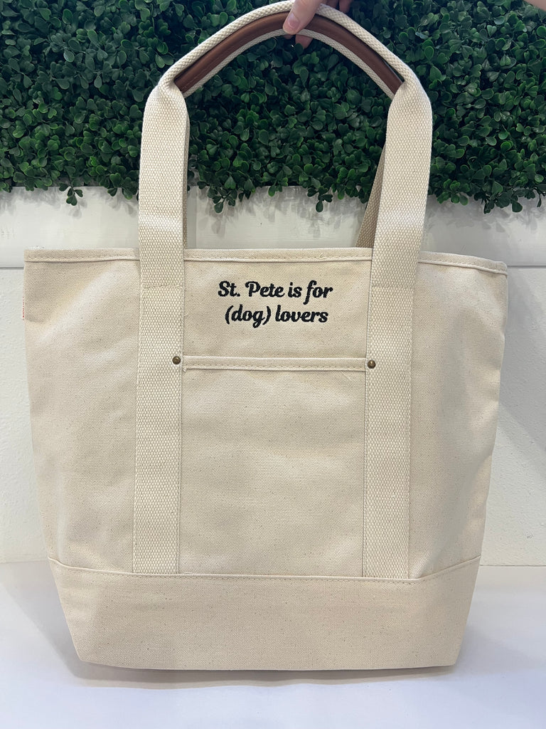 PRE-SALE St. Pete Dog Lover Essential Tote