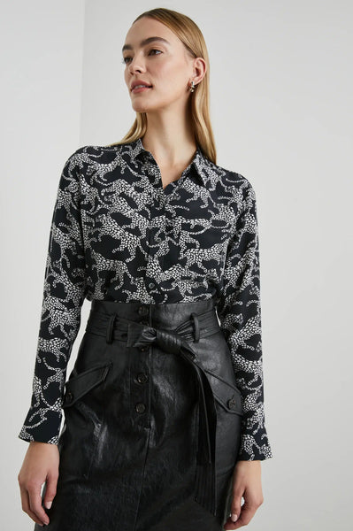 Kate Shirt - Black Lynx
