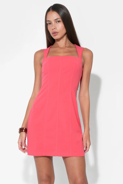 Kiara Cut-Out Back Slim Mini Dress