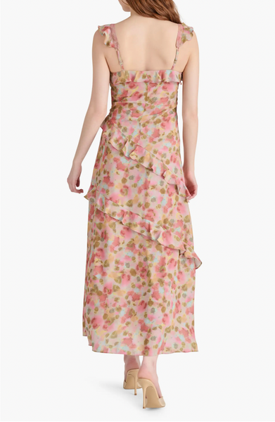 Versailles Floral Ruffle Dress