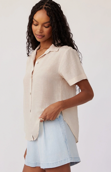 Cuffed Short Sleeve Shirt