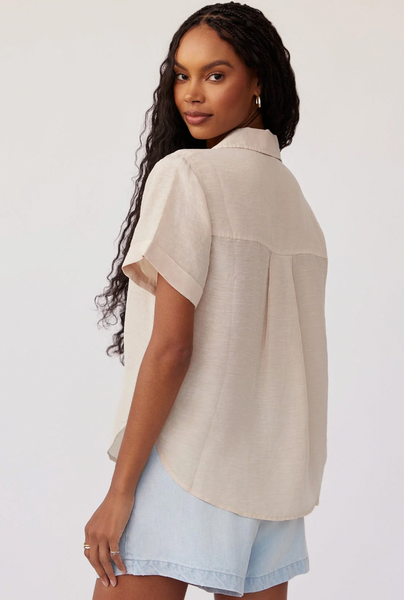 Cuffed Short Sleeve Shirt