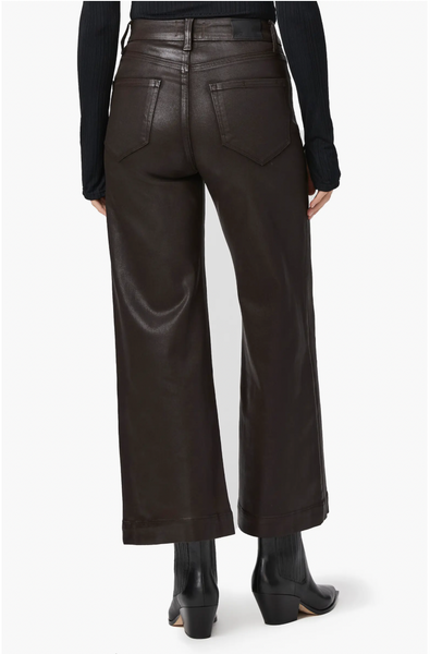 Anessa Coated Wide Leg Ankle Jeans