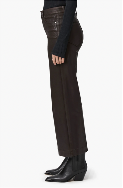 Anessa Coated Wide Leg Ankle Jeans