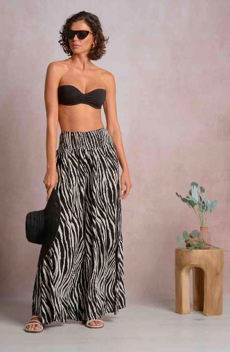 Black Zebra Pant