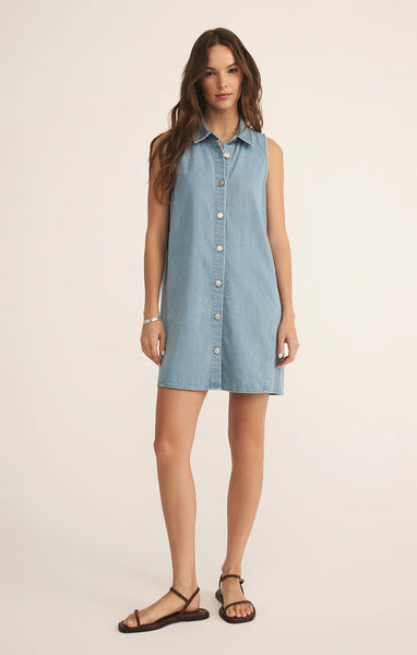 New Day Twill Mini Dress