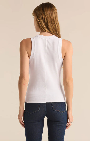 Sirena Rib Tank - White