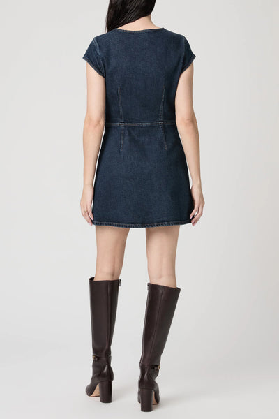 Joanna Denim Mini Dress Glassell