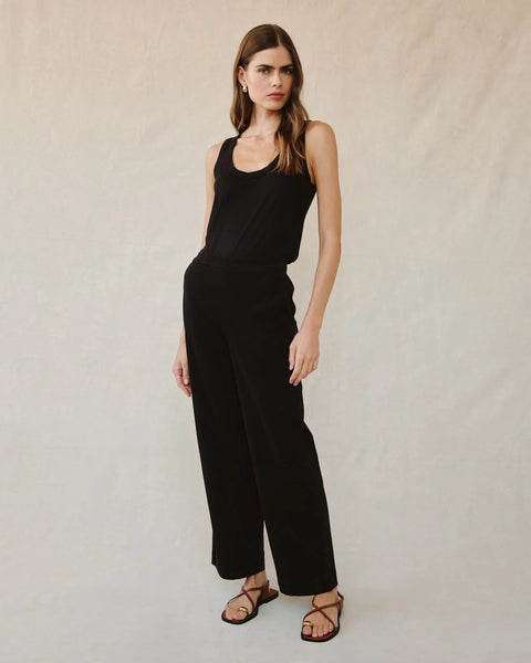 Catalina Clean Front Wide Leg Pant