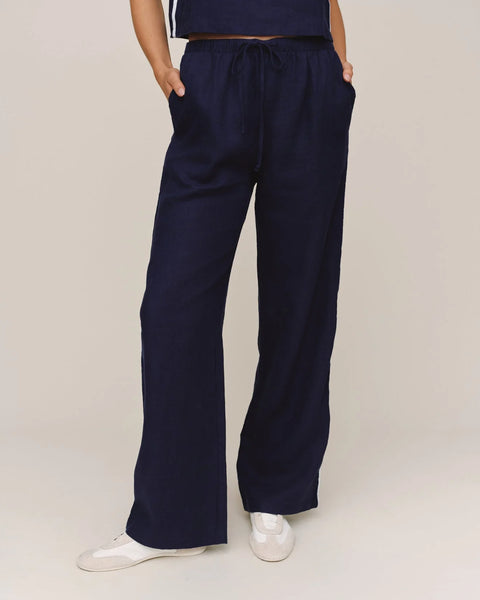 Sport Stripe Pant - Nautical Night