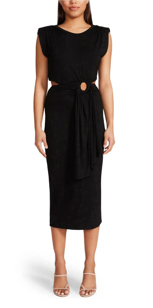 Peek My Interest Dress - Black