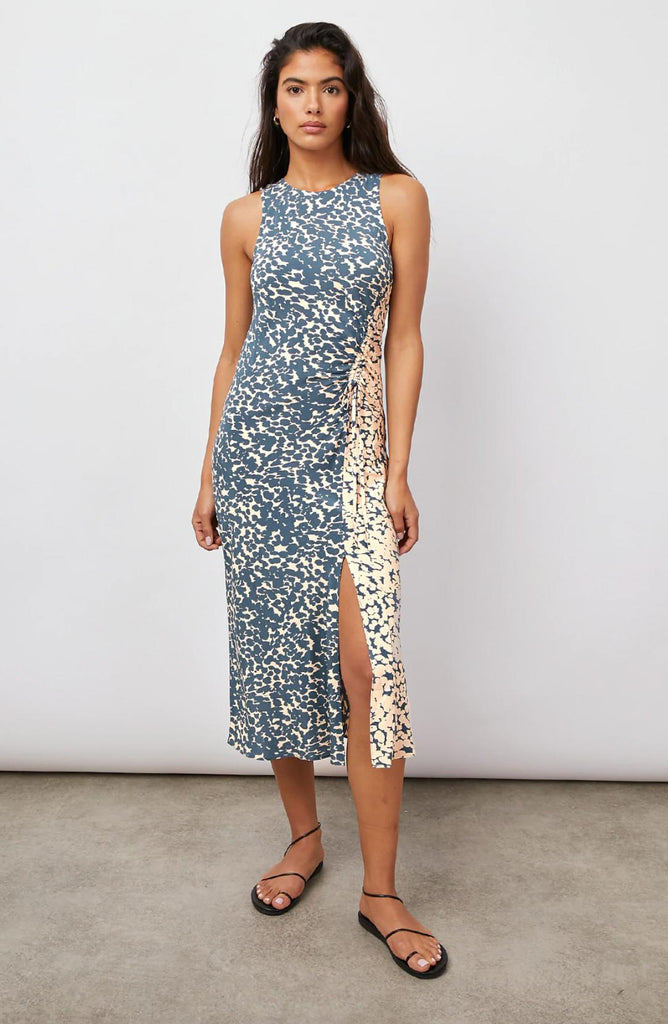 Gabriella - Turquoise Mixed Textured Spots