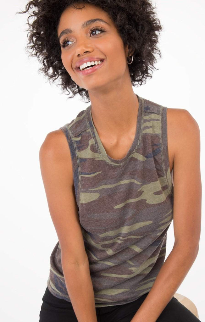 The Camo Muscle Tee