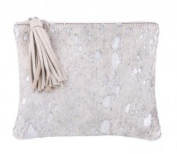 Mickey Silver Clutch