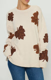 Go To Sweater in Fall Leaves Knit