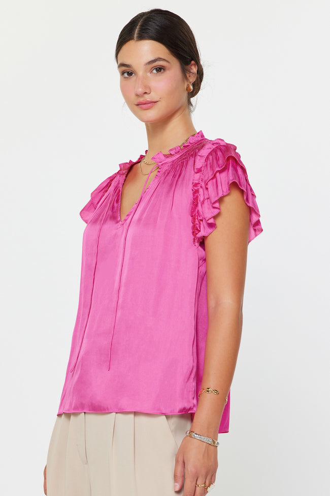 Andrea Ruffle Top
