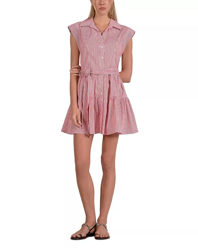 Cap Sleeve Tiered Dress