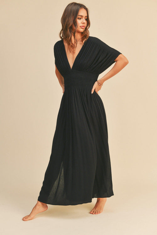 Alessia Maxi Dress - Black
