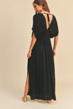 Alessia Maxi Dress - Black