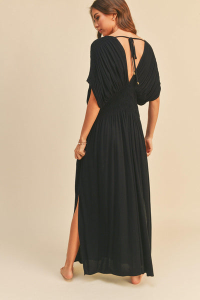 Alessia Maxi Dress - Black