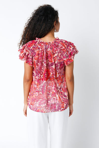 Ruby Top - Pink Fuchsia
