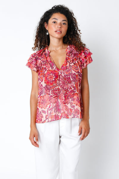 Ruby Top - Pink Fuchsia