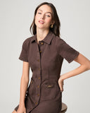 Clementine Dress - Rich Chocolate