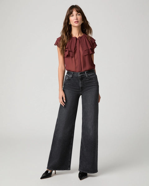 Frances 32" Wide Leg Jean - Mezzanotte