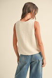 Tie Front Vest