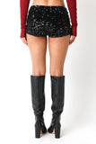 Connie Sequin Mini Shorts