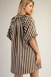 Sara Striped Tunic Dress