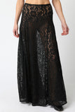 Viola Lace Maxi skirt