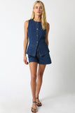 Aster Denim Short