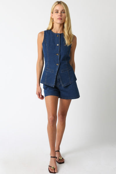 Aster Denim Short
